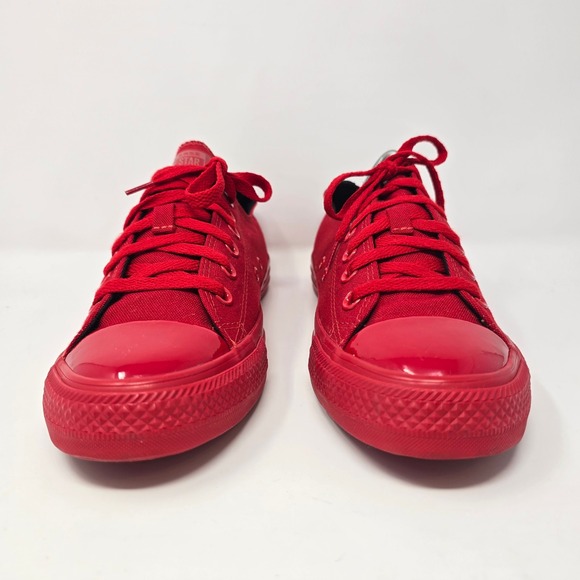 Converse All Star x OPI Red Heads Ahead Low Top Sneakers Red Womens 9 Mens 7 - Picture 3 of 16